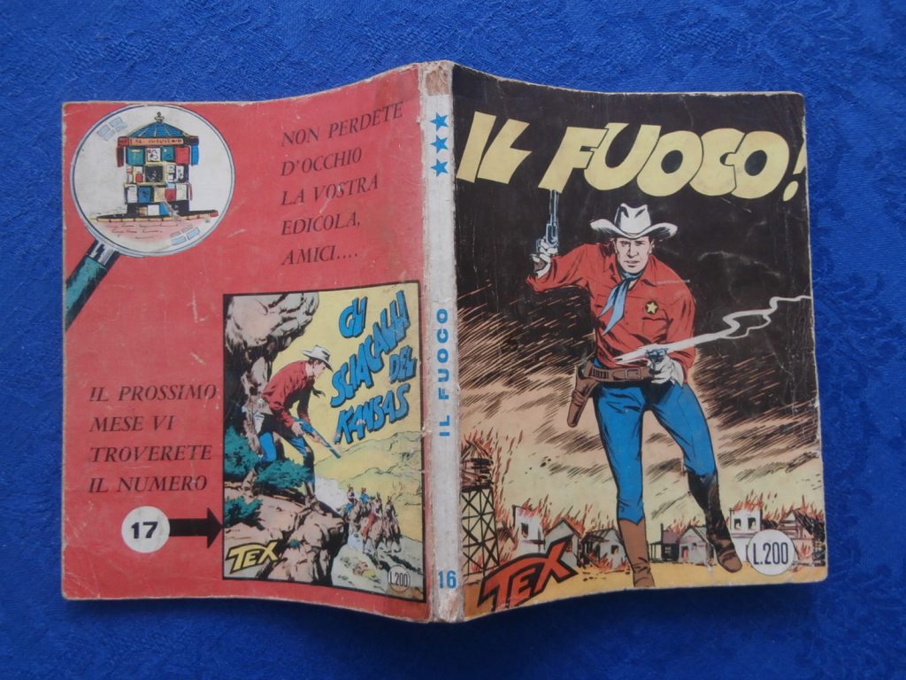 TEX numero 16 edizione TRE STELLE