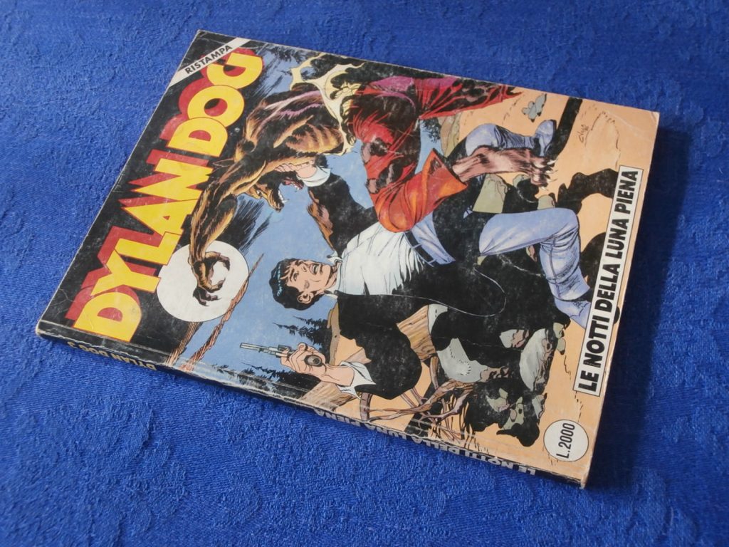 DYLAN DOG numero 3 PRIMA RISTAMPA