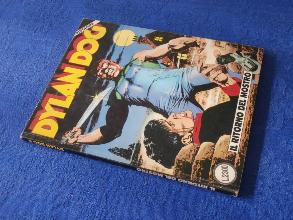 DYLAN DOG numero 8 PRIMA RISTAMPA