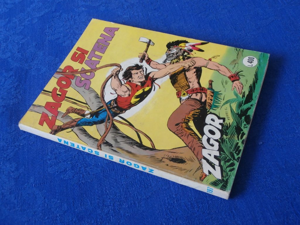 ZAGOR numero 197 PRIMA EDIZIONE ZENITH