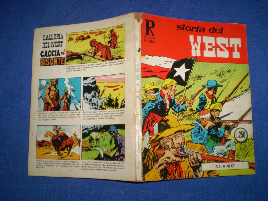 COLLANA RODEO numero 3 PRIMA EDIZIONE STORIA DEL WEST