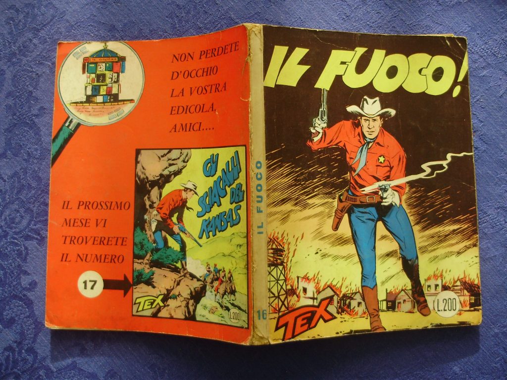 TEX numero 16 COSTOLA BIANCA da L.200