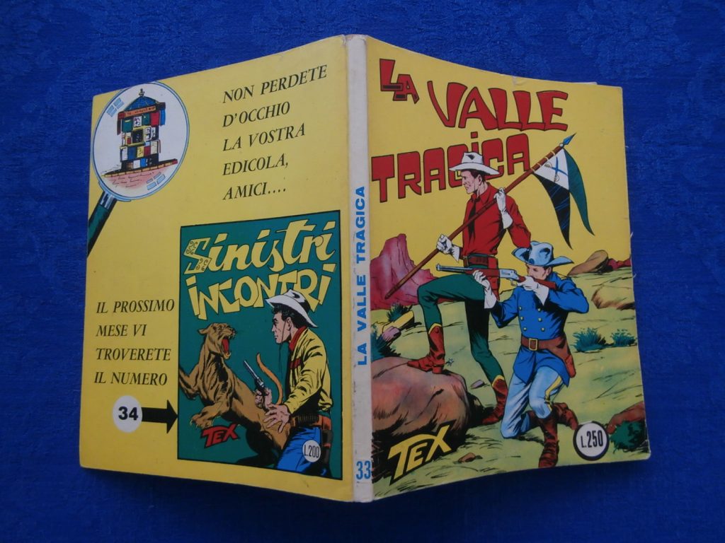 TEX numero 33 COSTOLA BIANCA da L.200