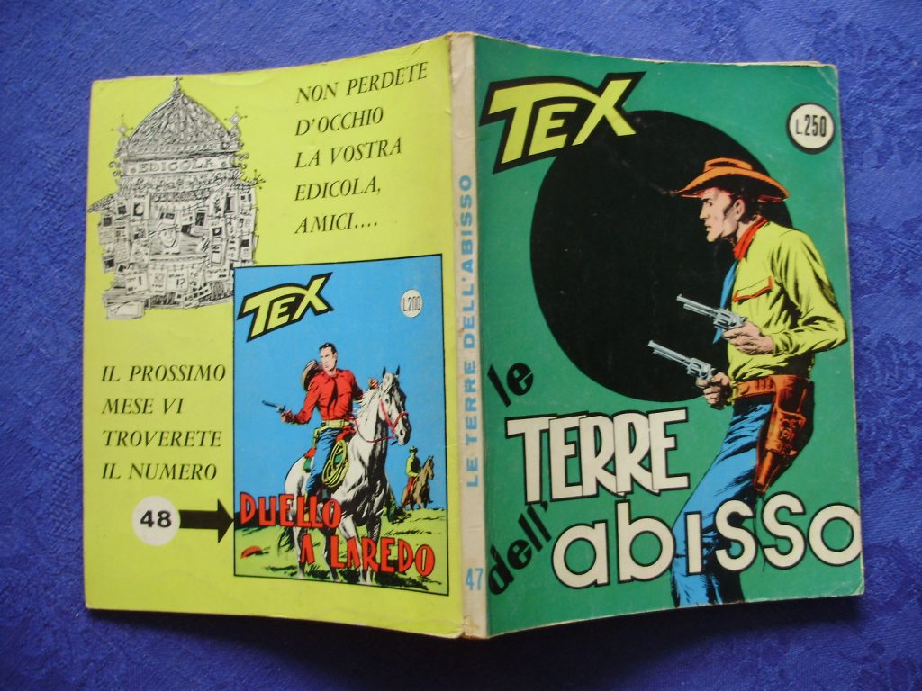 TEX numero 47 COSTOLA BIANCA da L.200