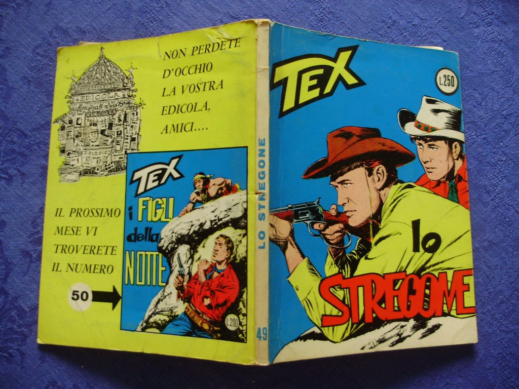 TEX numero 49 COSTOLA BIANCA da L.200