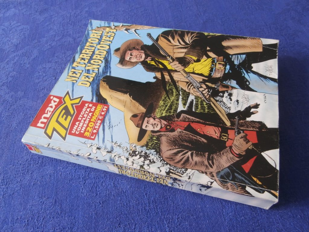 TEX MAXI numero 5 Nei Territori del Nord Ovest