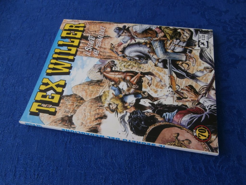 TEX WILLER numero 3 SERIE SOTTILE PRIMA EDIZIONE