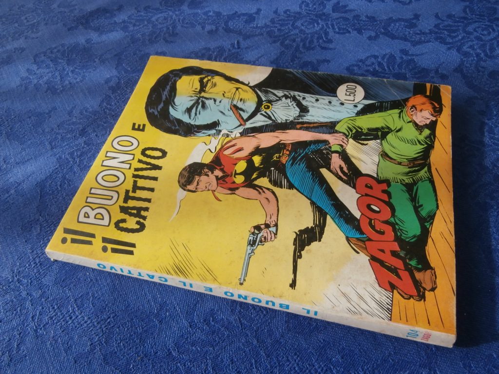 ZAGOR numero 104 SCRITTA ROSSA