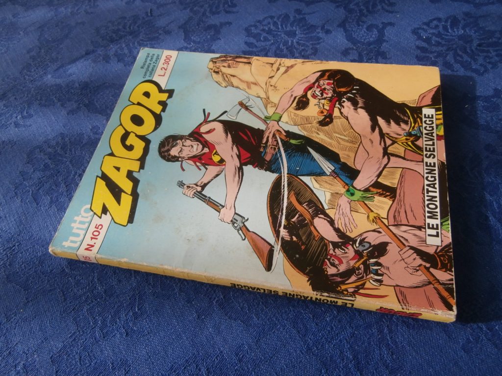 ZAGOR numero 105 TUTTOZAGOR