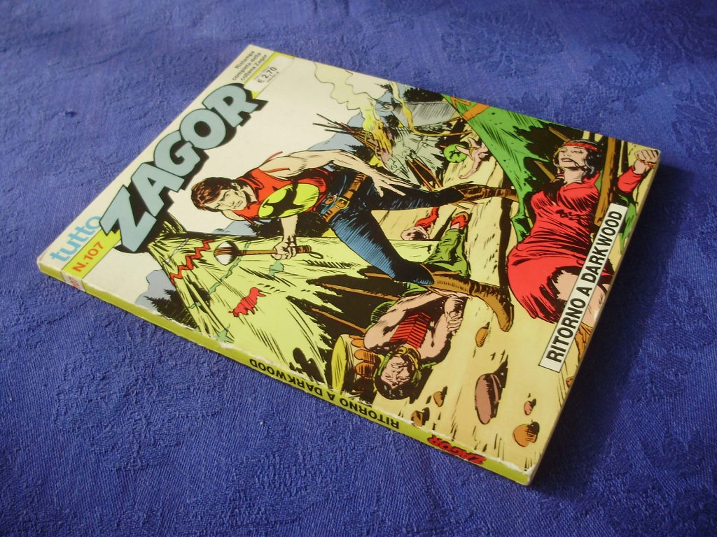 ZAGOR numero 107 TUTTOZAGOR