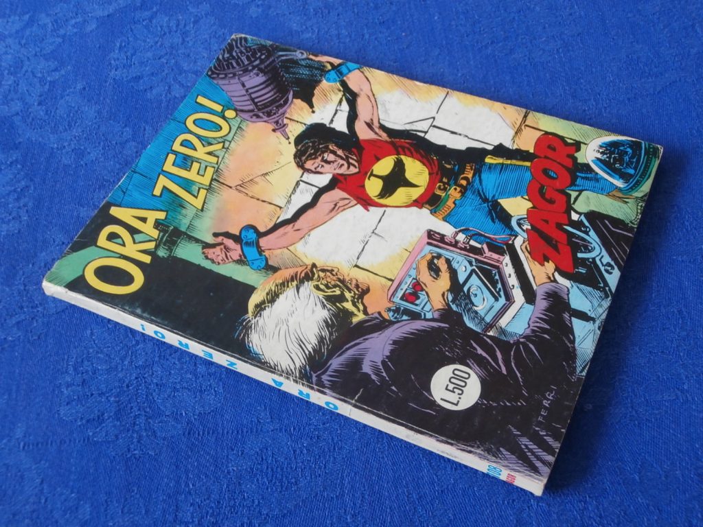 ZAGOR numero 108 SCRITTA ROSSA
