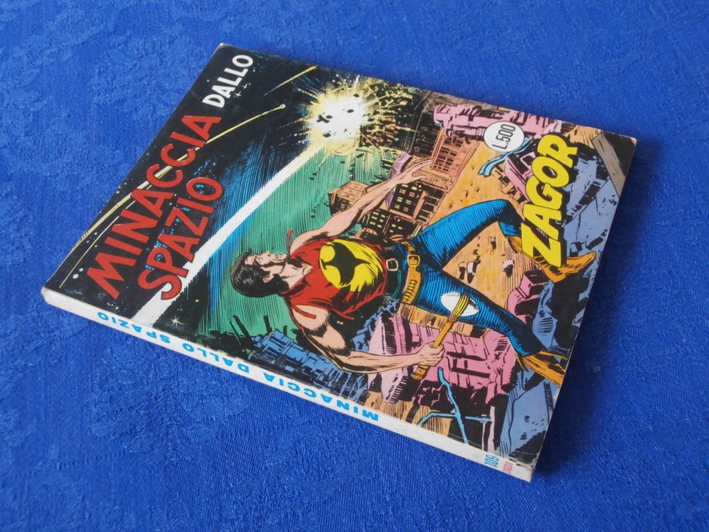 ZAGOR numero 109 SCRITTA ROSSA