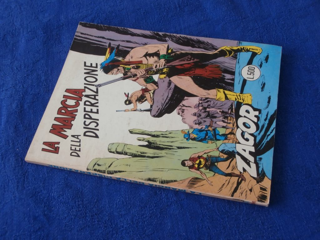 ZAGOR numero 114 SCRITTA ROSSA