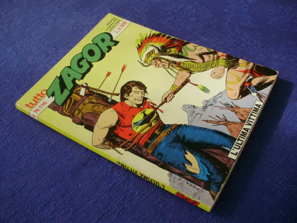 ZAGOR numero 116 TUTTOZAGOR