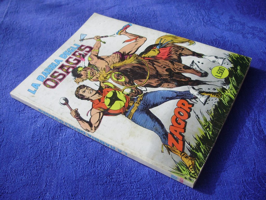 ZAGOR numero 119 SCRITTA ROSSA