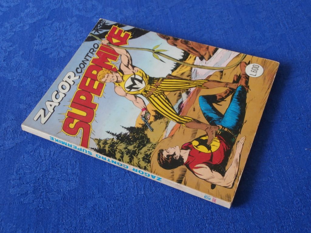 ZAGOR numero 124 SCRITTA ROSSA