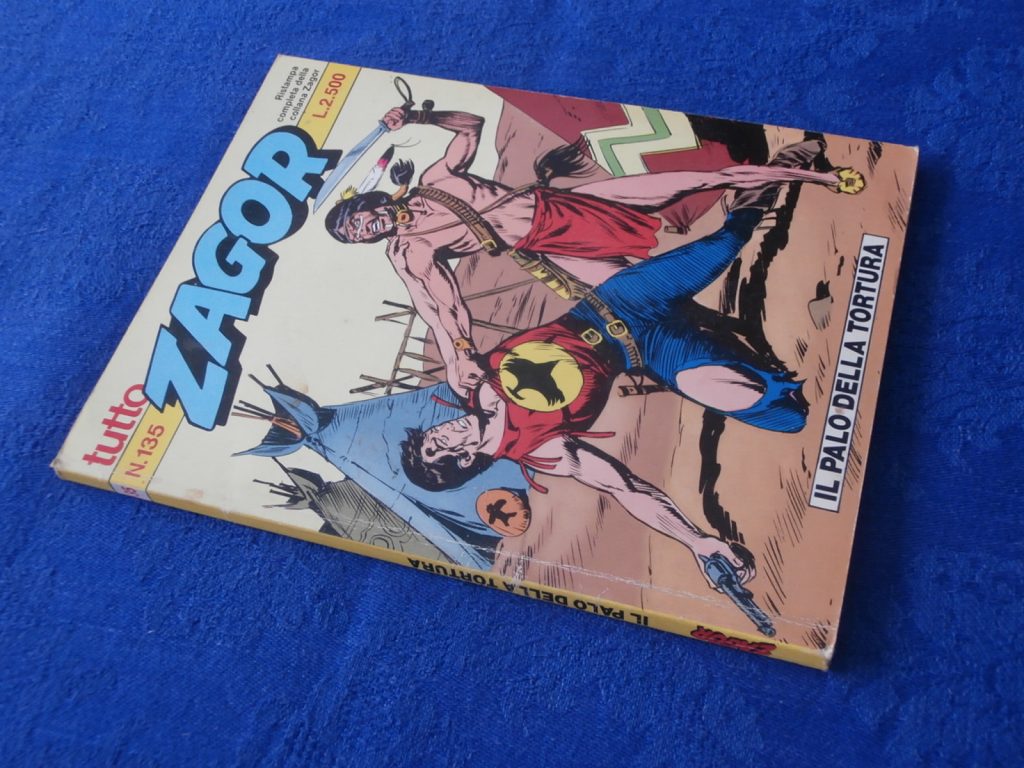 ZAGOR numero 135 TUTTOZAGOR