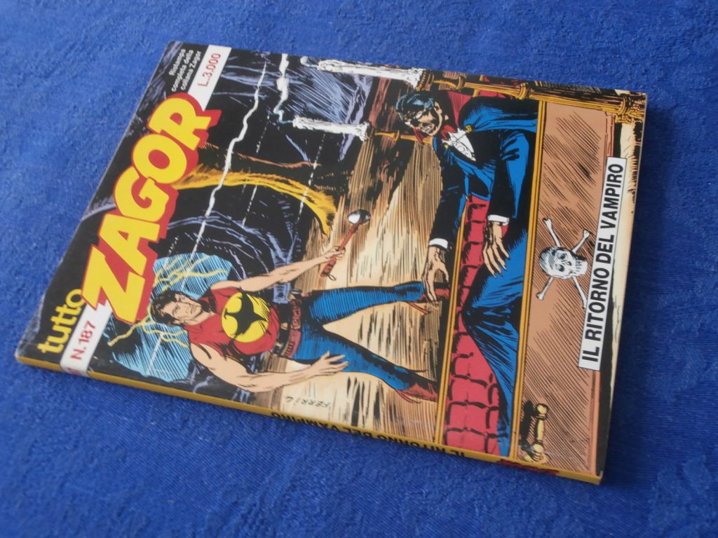 ZAGOR numero 187 TUTTOZAGOR