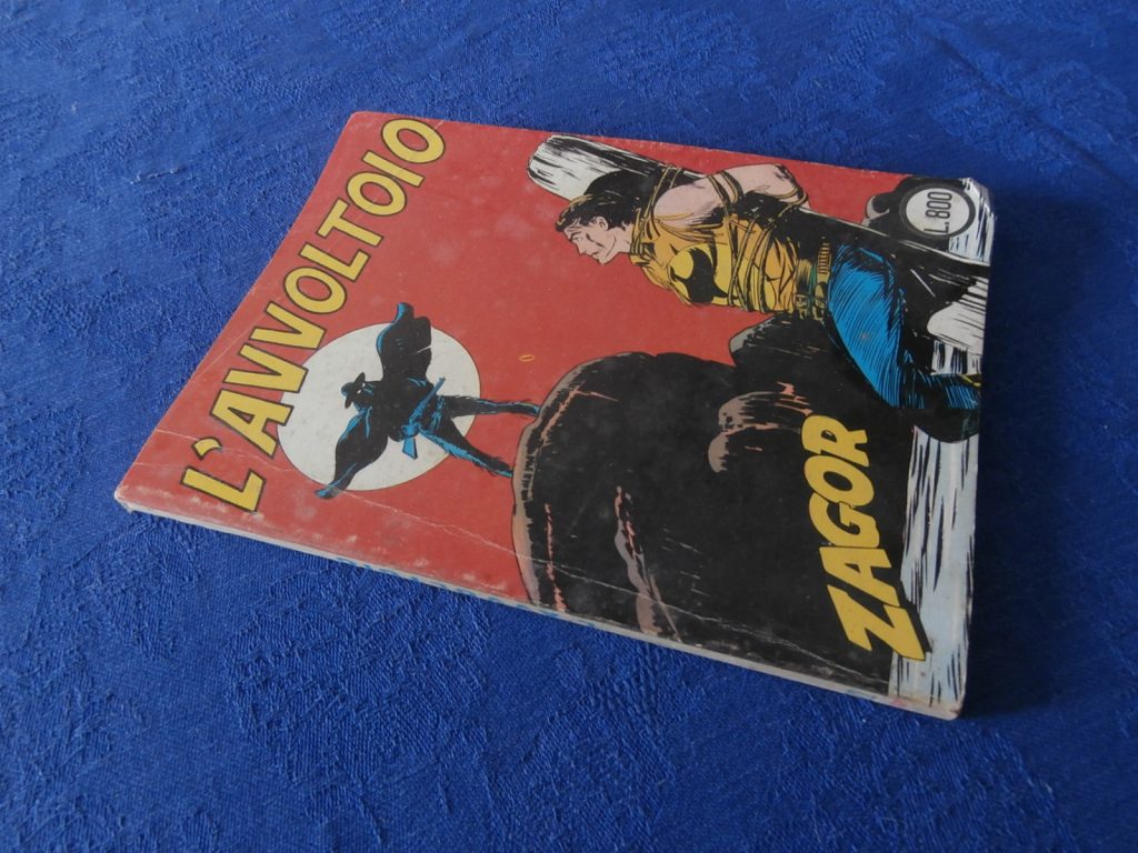 ZAGOR numero 22 SCRITTA ROSSA