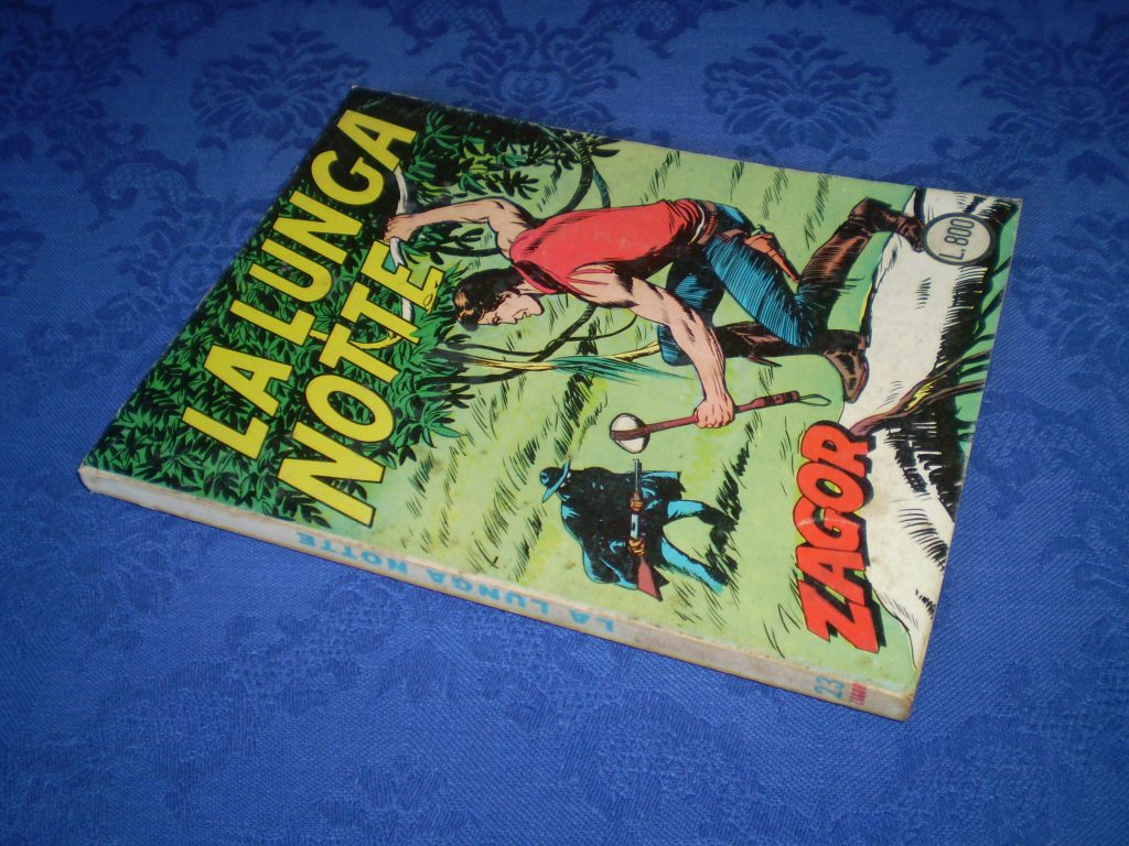 ZAGOR numero 23 SCRITTA ROSSA