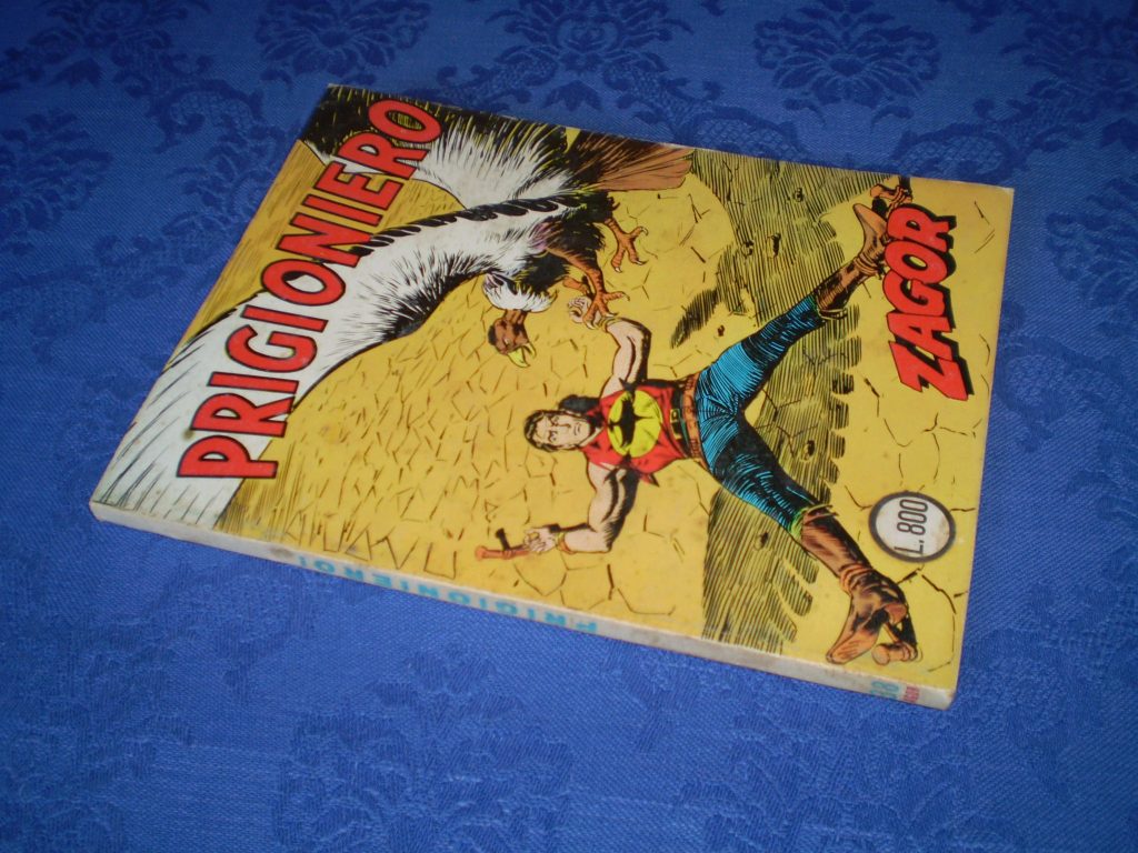ZAGOR numero 38 SCRITTA ROSSA