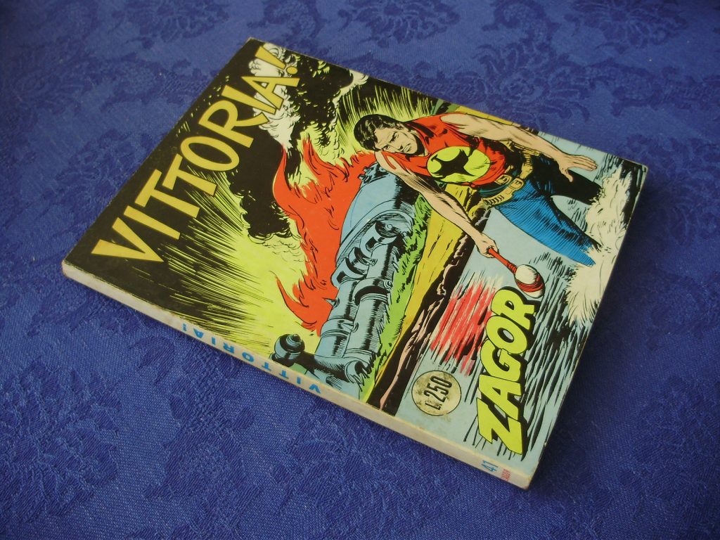 ZAGOR numero 41 SCRITTA ROSSA