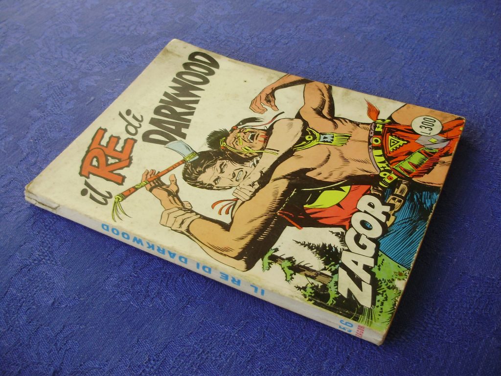 ZAGOR numero 56 SCRITTA ROSSA