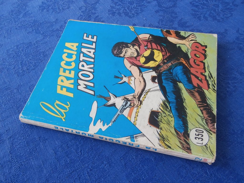 ZAGOR numero 62 SCRITTA ROSSA