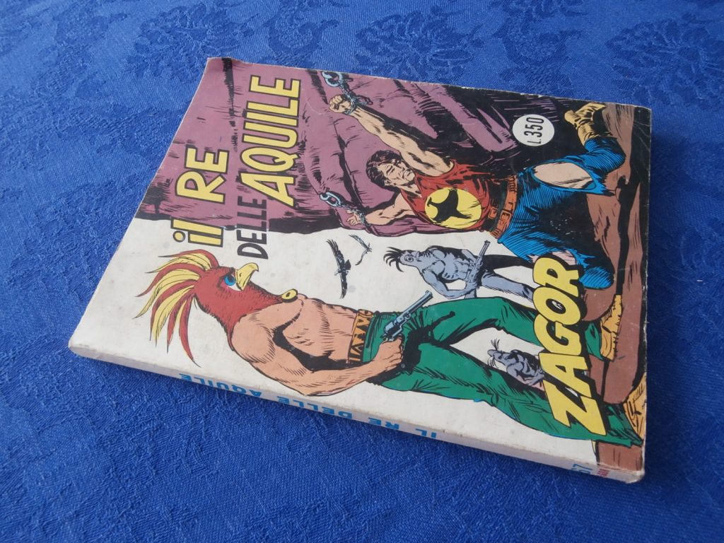 ZAGOR numero 67 SCRITTA ROSSA