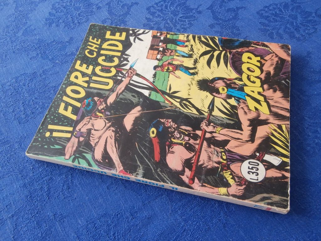 ZAGOR numero 71 SCRITTA ROSSA