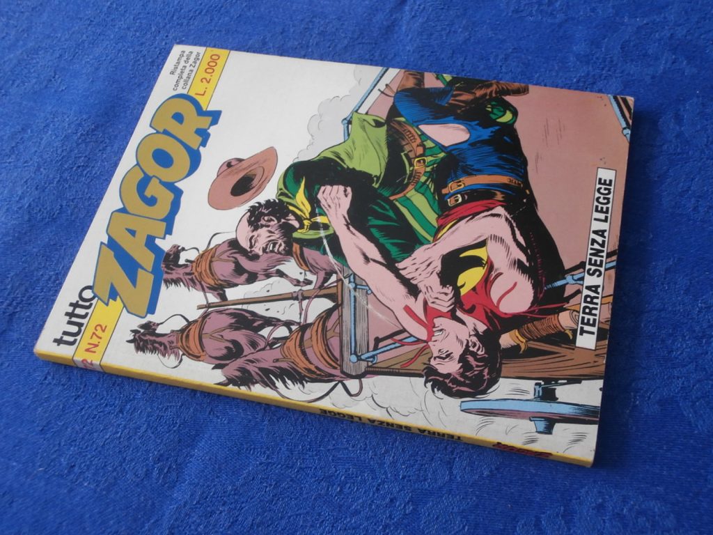 ZAGOR numero 72 TUTTOZAGOR