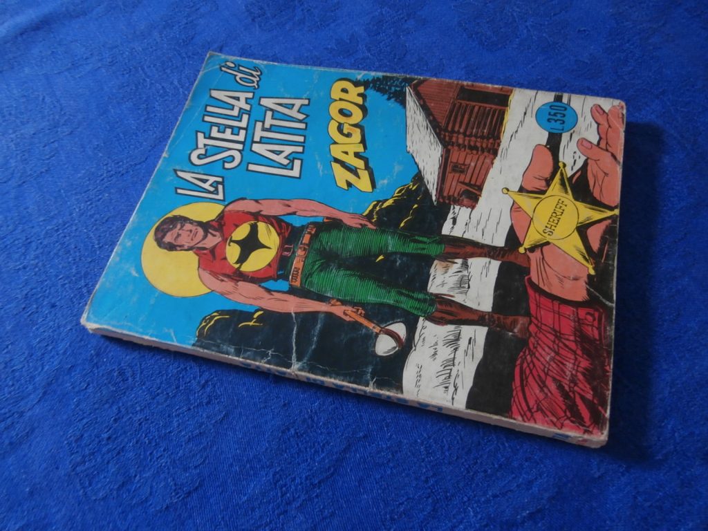 ZAGOR numero 74 SCRITTA ROSSA