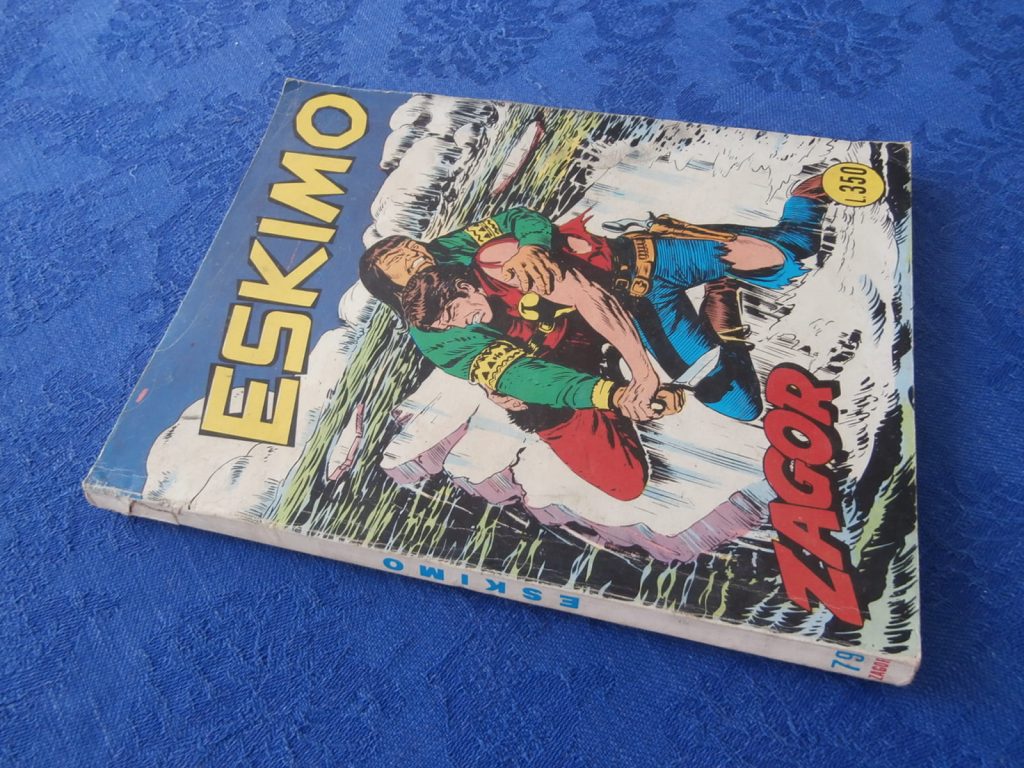 ZAGOR numero 79 SCRITTA ROSSA