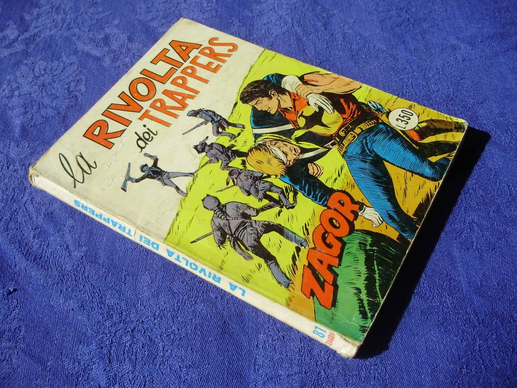 ZAGOR numero 81 SCRITTA ROSSA