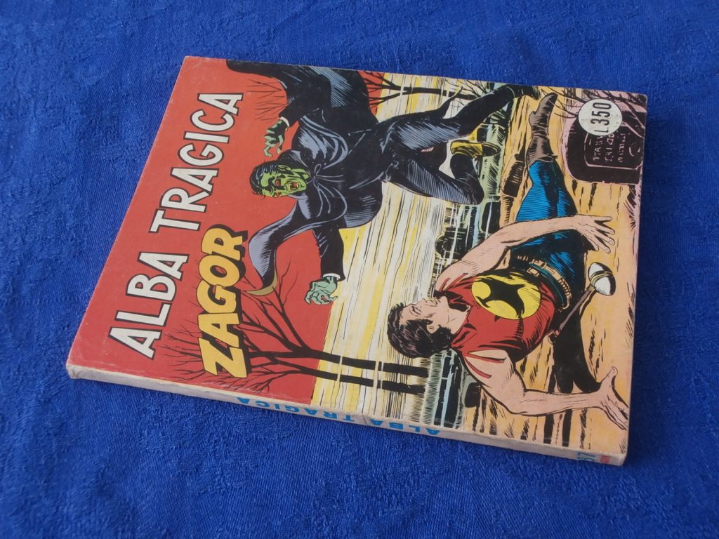 ZAGOR numero 87 SCRITTA ROSSA