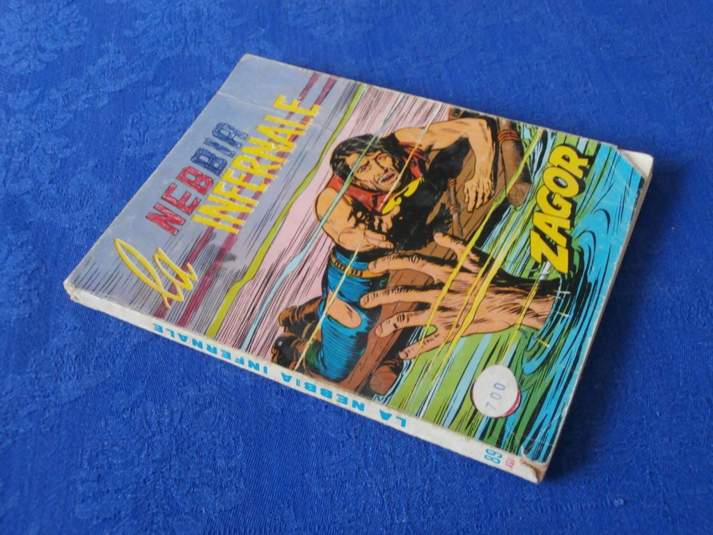 ZAGOR numero 89 SCRITTA ROSSA