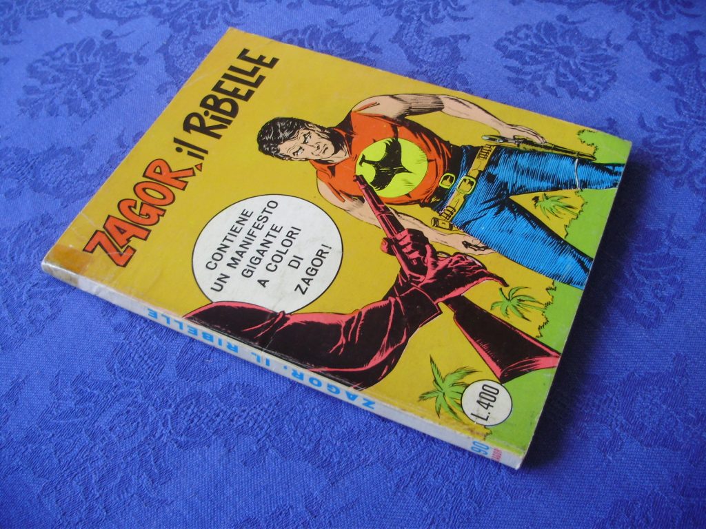 ZAGOR numero 90 SCRITTA ROSSA
