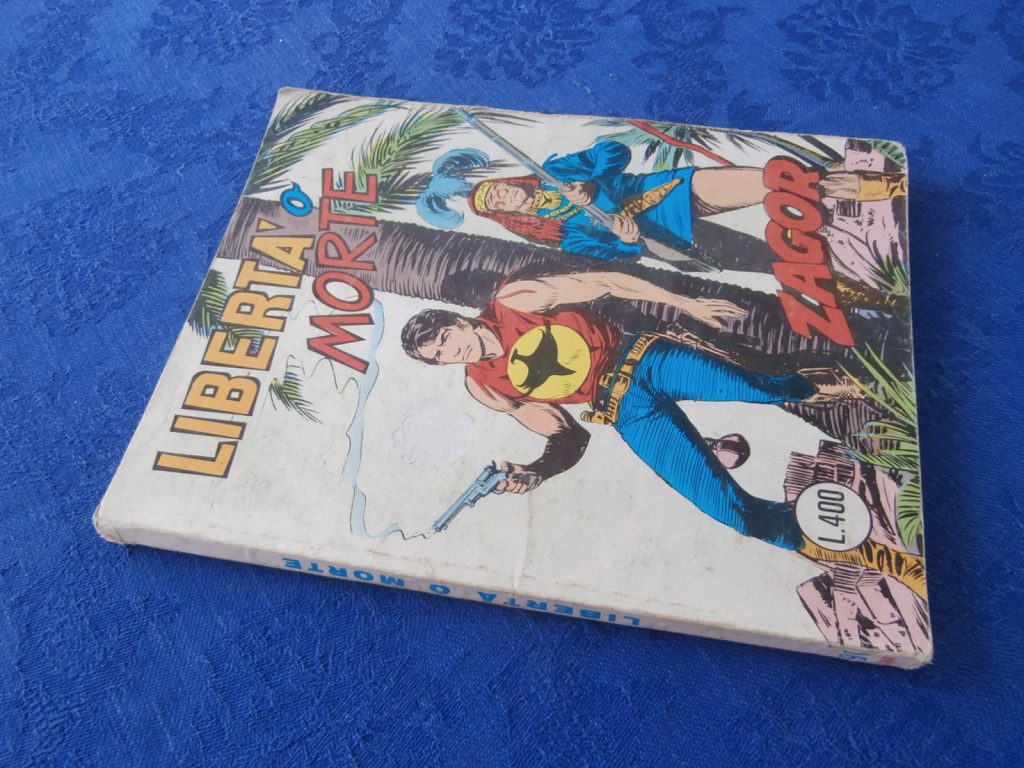 ZAGOR numero 91 SCRITTA ROSSA