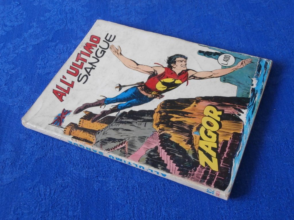 ZAGOR numero 92 SCRITTA ROSSA
