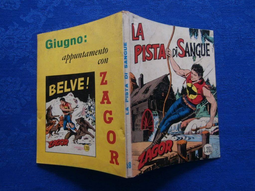 ZAGOR numero 98 PRIMA EDIZIONE ZENITH