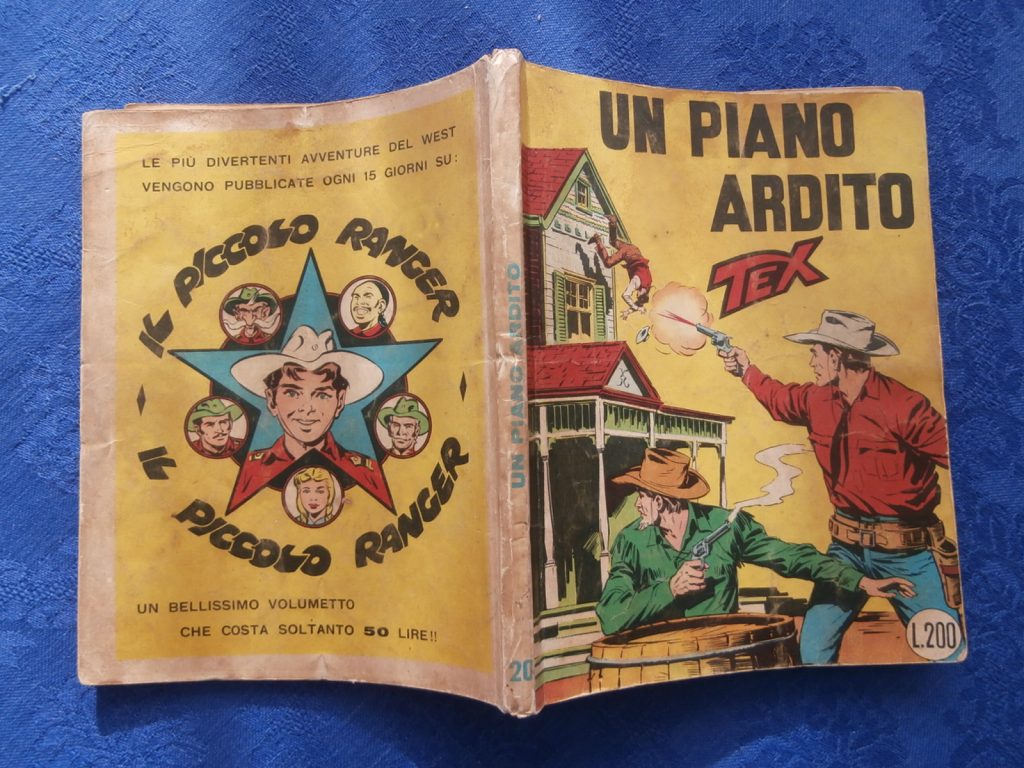 TEX numero 20 PRIMA EDIZIONE SPILLATO