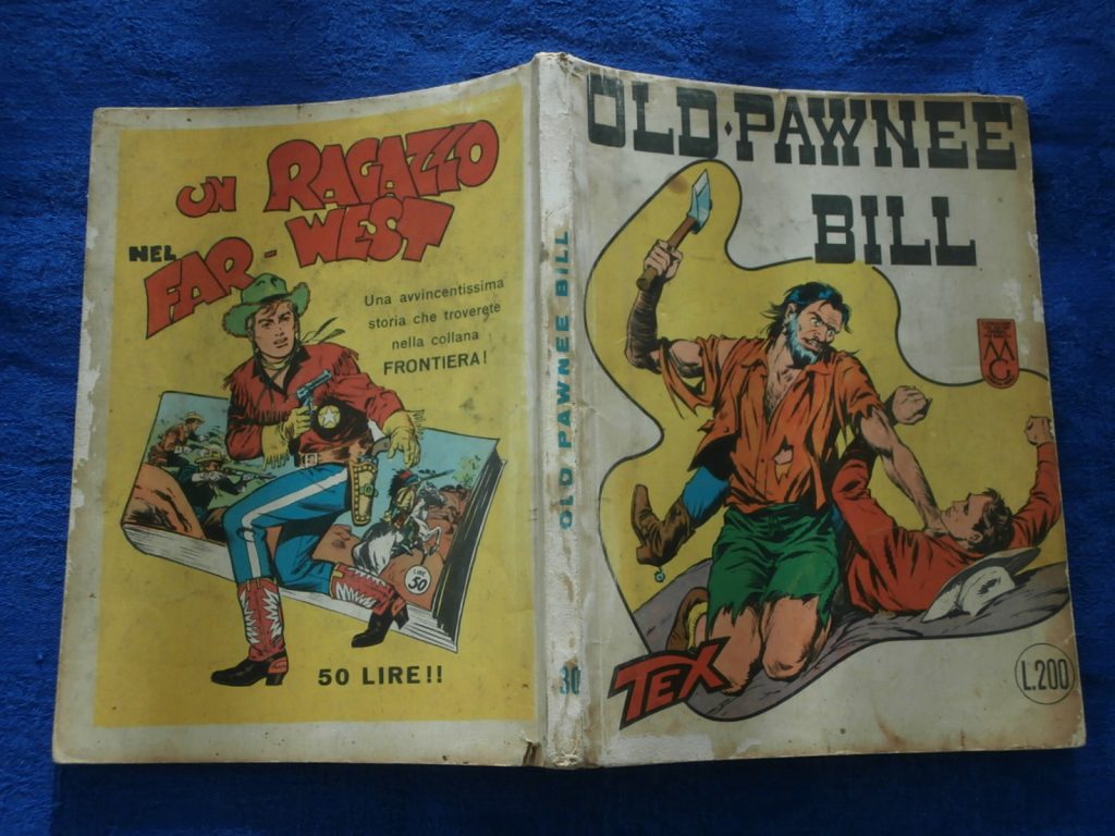 TEX numero 30 PRIMA EDIZIONE SPILLATO