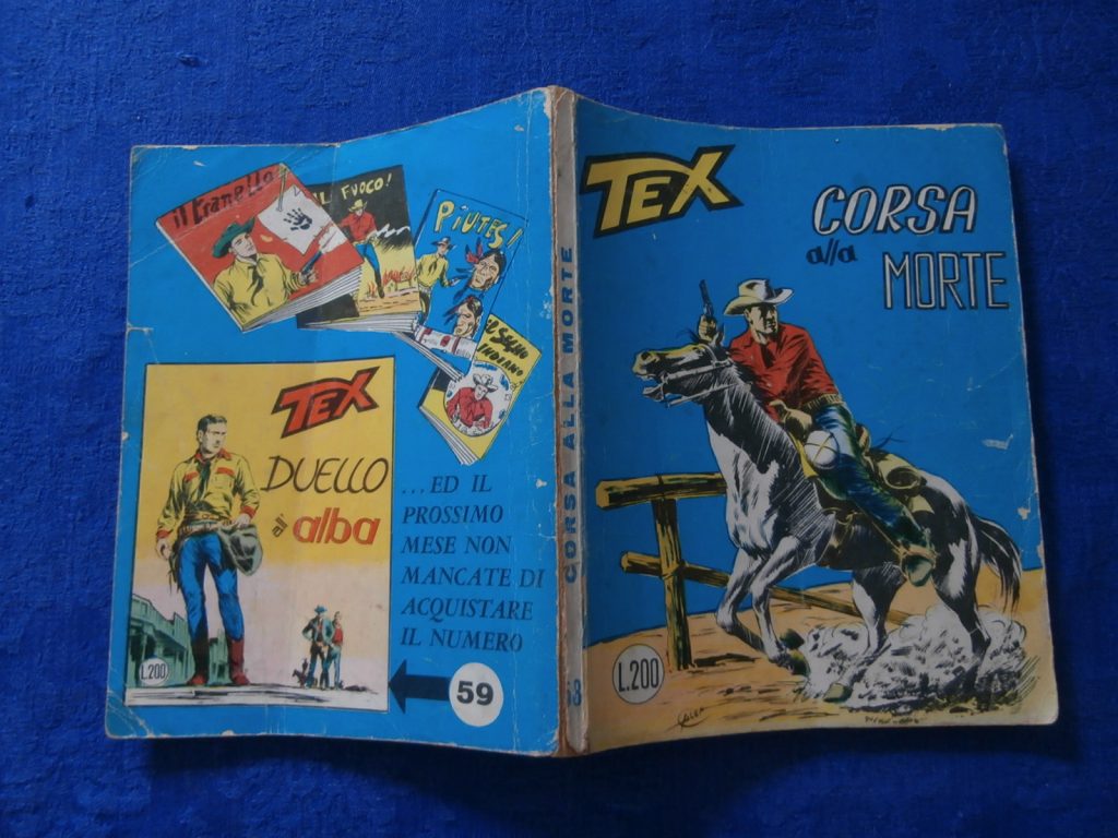 TEX numero 58 PRIMA EDIZIONE