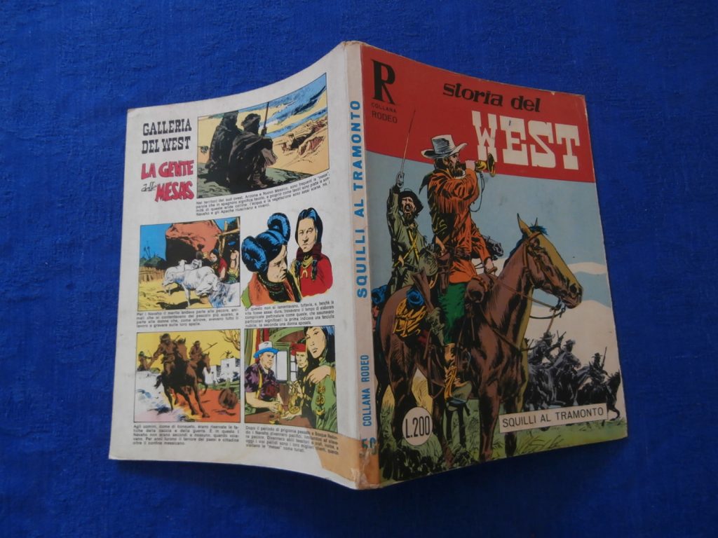 COLLANA RODEO numero 50 PRIMA EDIZIONE STORIA DEL WEST