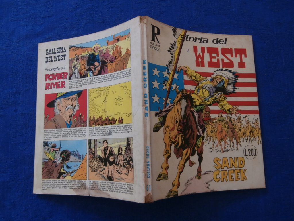 COLLANA RODEO numero 61 PRIMA EDIZIONE STORIA DEL WEST