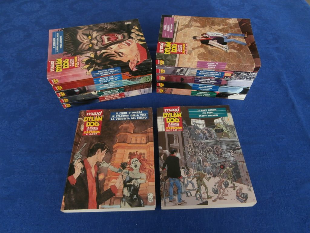 MAXI DYLAN DOG LOTTO da 1 a 12 sequenza completa PRIMA EDIZIONE