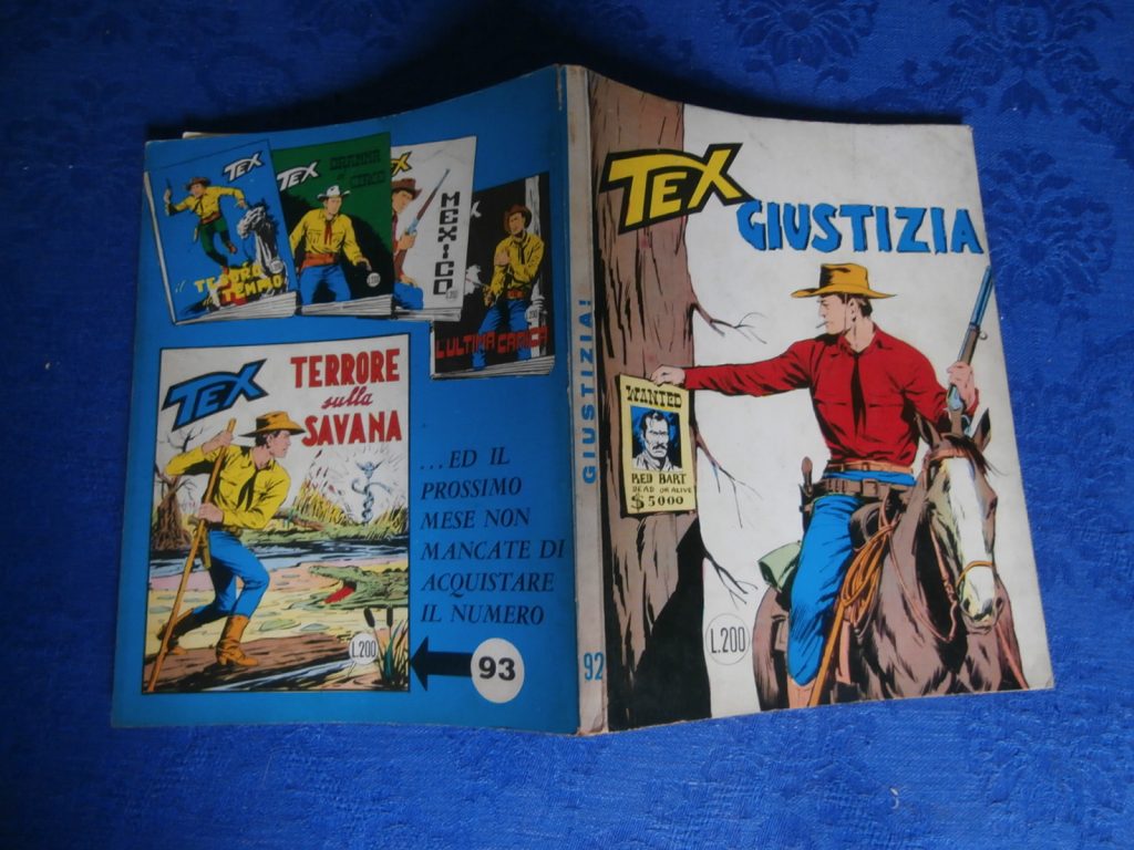 TEX numero 92 PRIMA EDIZIONE