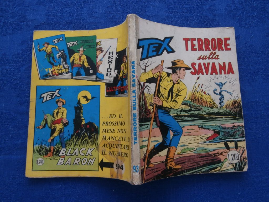 TEX numero 93 PRIMA EDIZIONE