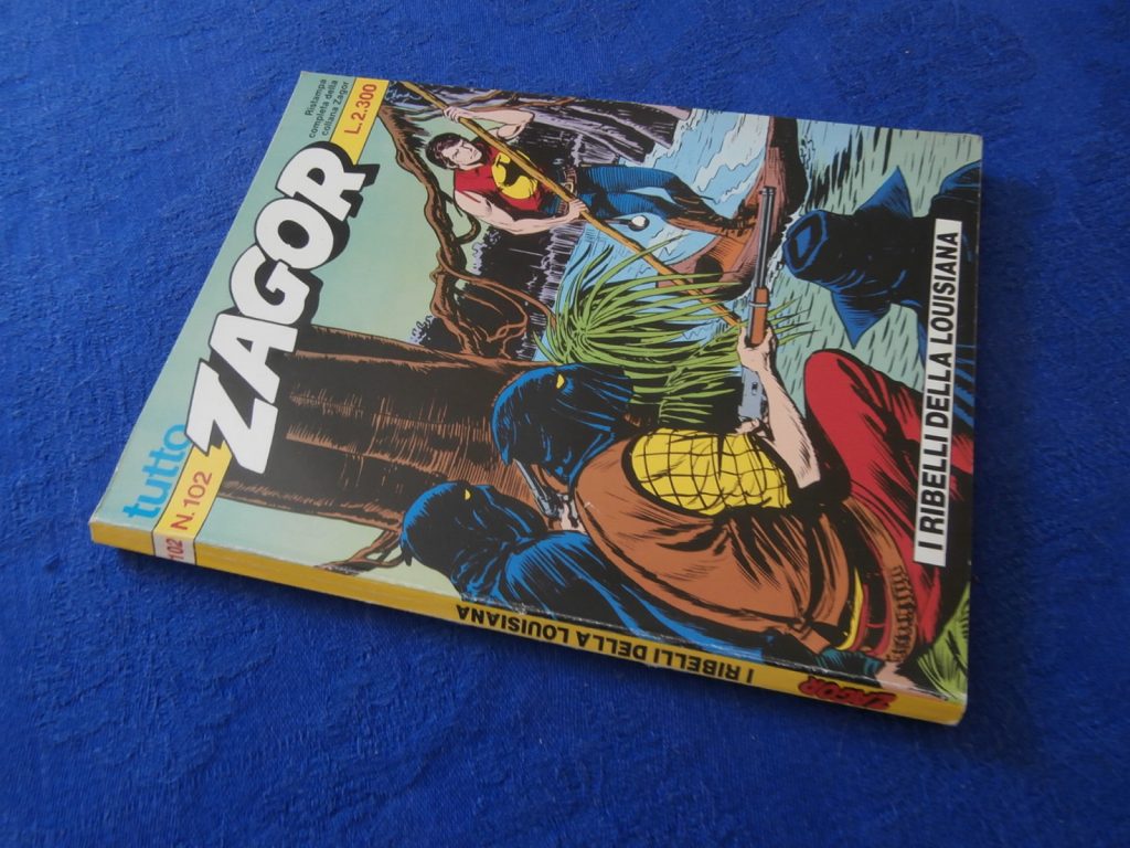 ZAGOR numero 102 TUTTOZAGOR