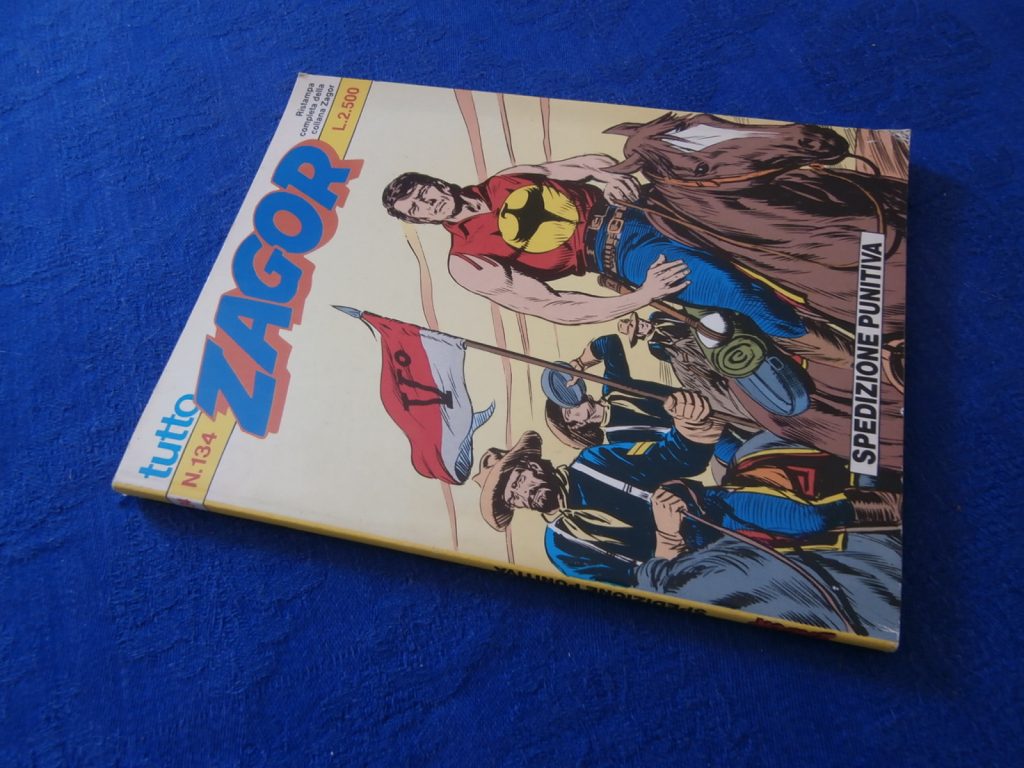 ZAGOR numero 134 TUTTOZAGOR